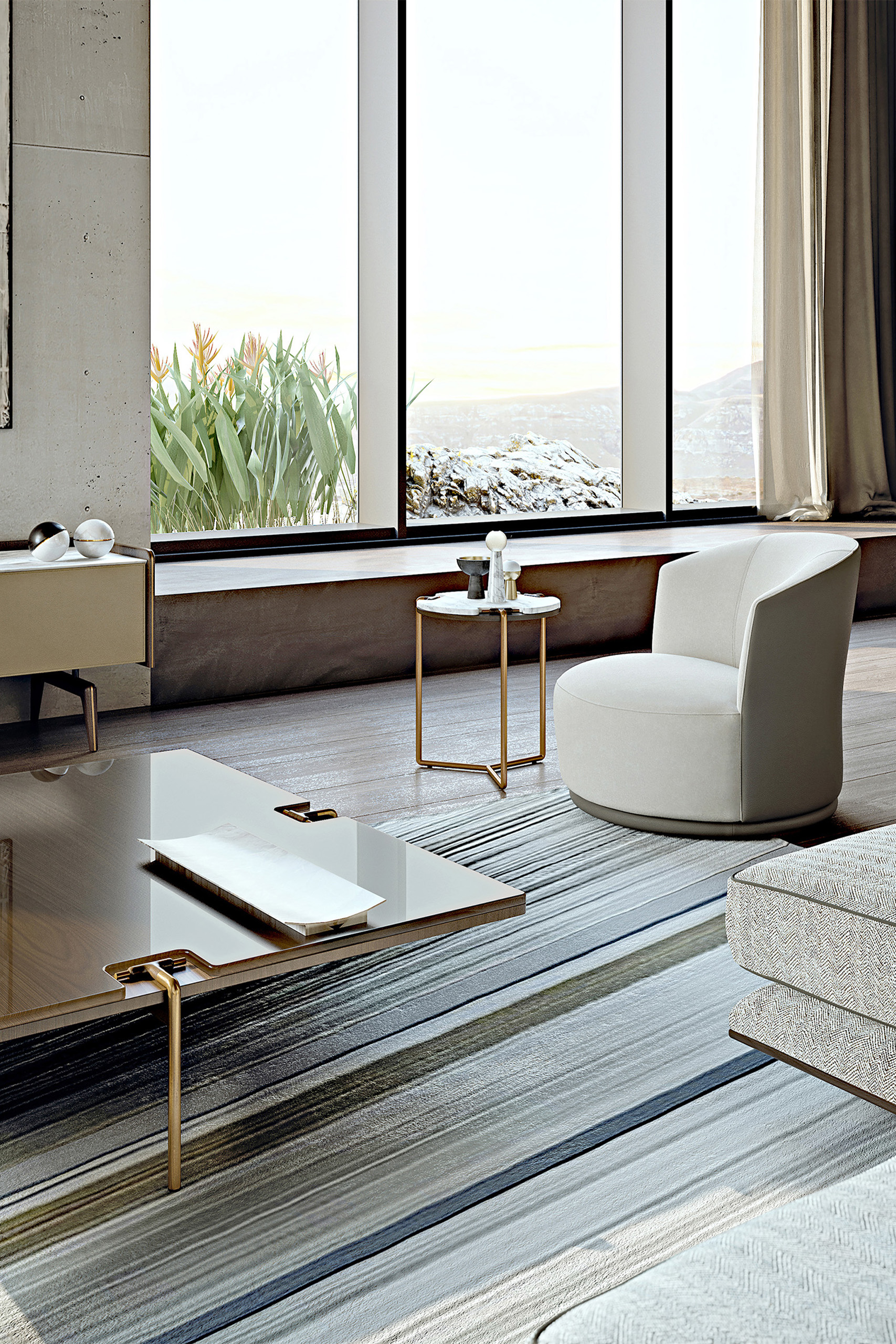 Bàn cà phê nhỏ Blues - Image 2